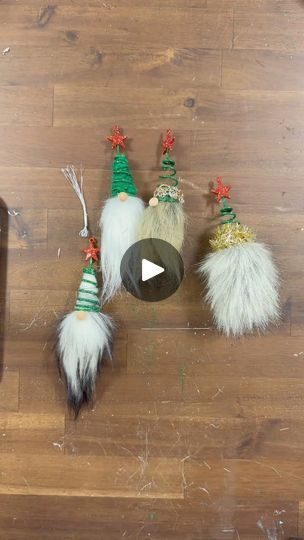 170K views · 1.1K reactions | Mini Gnome DIY | Wait until you see what we crafted up with these mini tree ornaments from Hobby Lobby! So so sweet! 🤗❤️🎄 #inspire  #christmasiscoming  #Christmas... | By Gnome & Backyard | Hi everyone it's Lee from Gnome
and Backyard and I wanted to show you a cute quick little
craft with these Hobby Lobby mini Christmas trees I'm loving
them and they are actually all 50% off right now so the first
thing we're going to do is you could see these Christmas trees
are like green wire they are glittered I love them they're
just so adorable and I love the fact that they're minis too
we're going to just take some different ribbons or accents
and we're going to wrap it a the base of our trees. So for
the first one there you saw I used like a gold lace. For this
one Gnome Christmas Ornaments Diy, Diy Gnome Ornaments, Gnome Diy, Mini Christmas Trees, Mini Tree, Like Green, Gnomes Diy, Dollar Tree Christmas, Gnome Ornaments