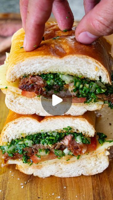 Kenneth Tebogo Middleton on Instagram: "Recipe: Steak Sandwich with a Chomolia Chimichurri
#steak #steaksandwich #chimichurri" Chimichurri Steak, Steak Sandwich, Steak, Sandwiches, On Instagram, Instagram