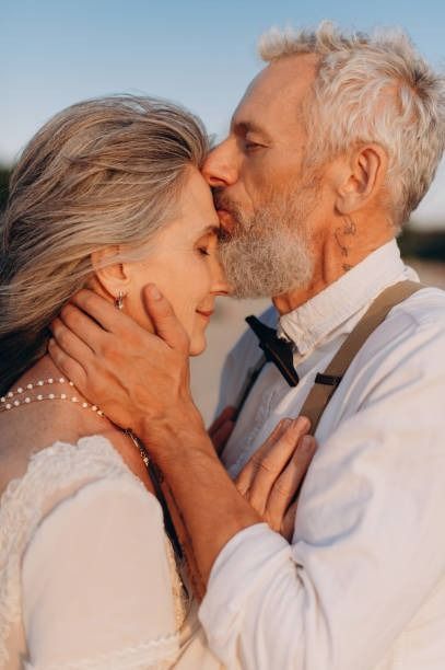 Older Couples In Love, Couple Poses Older Couples, Wedding Photography For Older Couples, Posing For Older Couples, Older Couple Anniversary Pictures, Wedding Photography Poses Older Couple, Older Couple Wedding Photos, Older Engagement Photos, Wedding Photos For Older Couples