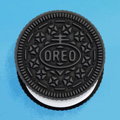 Oreo - The Shorty Awards Cookies Logo, Cookies And Cream Frosting, Oreo Frosting, Chocolate Oreo Cake, Food Illustration Design, Oreo Buttercream, Laptop Case Stickers, Ultimate Cookies, Creative Birthday Cards