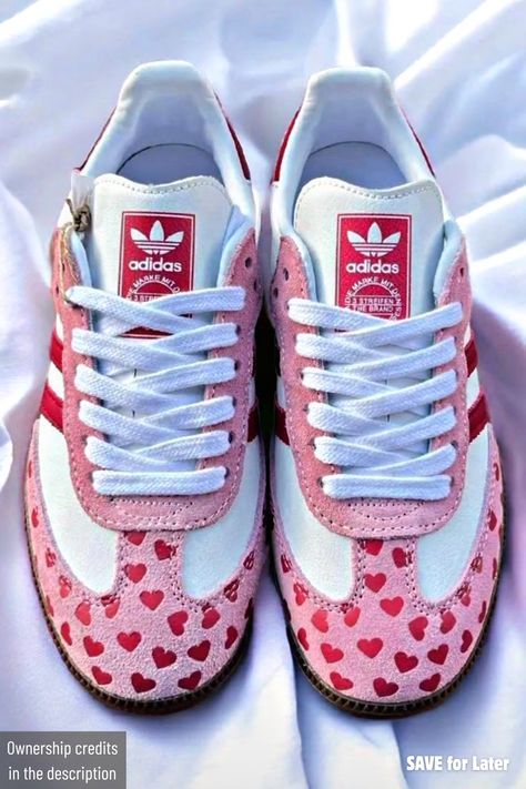 Hi My Friends If you feel boring so visit my website for entertaining Pink Adidas Samba, Adidas Samba Pink, Pink Sambas, Lover Image, Girly Sneakers, Pink Tennis Shoes, Adidas Classic, Pretty Shoes Sneakers, Poshmark Shoes