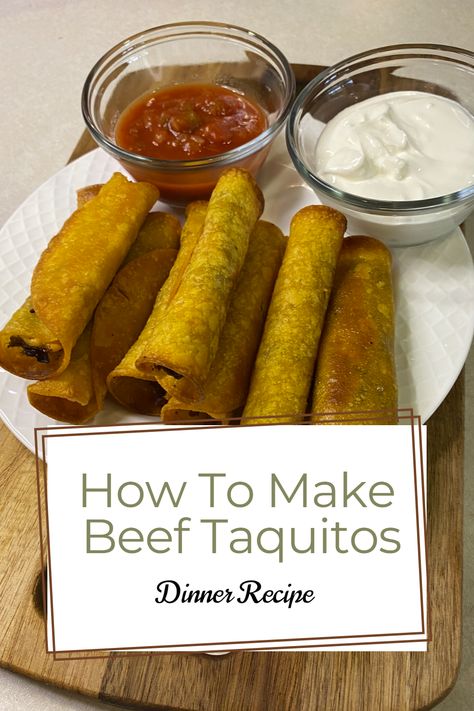 Want to learn how to make Beef Taquitos? They are the perfect family meal option to add a little bit of Mexican flavor to your dinner table. These delicious beef taquitos are sure to be a hit with everyone in the family. Easy to make dinner recipe and even easier to eat, They make a great appetizer or fun family meal idea to make with kids. So why not try them tonight? Click the link to learn more and get started! Beef Taquitos, Dutch Oven Pot Roast, Baked Taquitos, Oven Pot Roast, Taquitos Beef, Beef Quesadillas, Easy To Make Dinners, Baked Fries, Shredded Beef