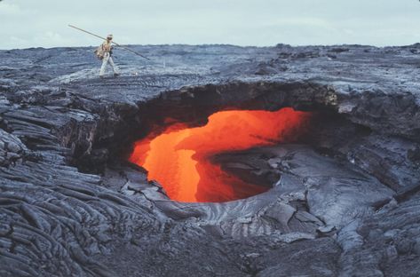 Kilauea Volcano, Lava Tubes, Hawaii Volcano, River Delta, Volcano National Park, Lava Flow, Matte Painting, Hawaii Island, Big Island