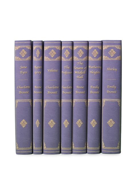 Bronte Sisters Collection from Juniper Books Bronte Sisters Books, Juniper Books, The Bronte Sisters, Brontë Sisters, Bronte Sisters, Masterpiece Theater, The Future Is Female, Purple Set, Folio Society