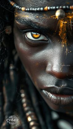 Nubian Warrior, Warrior Photography, Female Warrior Illustration, African Mythology, Black God, Dark Skin Boys, Warrior Spirit, Black Art Painting, Face Photography