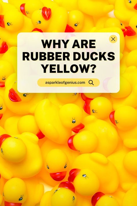 Ever wondered why rubber ducks are always yellow? There's more to it than meets the eye! Dive into the fascinating history of the classic rubber duckie, from bath time fun to pop culture icon. Click to uncover the unexpected reasons! Rubber Duck Crafts, Duck Crafts, Kids Around The World, Rubber Ducks, Bath Toy, Bath Time Fun, Blowing Bubbles, Baby Ducks, Family Movie Night