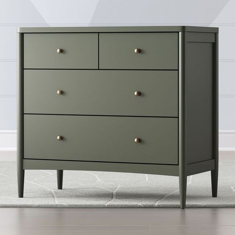 Green dresser makeover