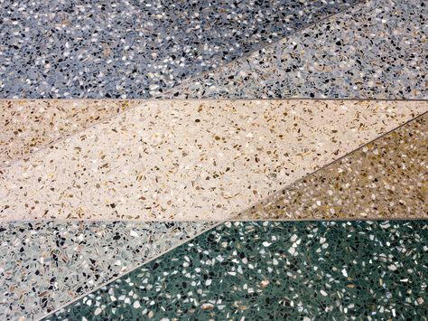 Sustainability of Terrazzo Flooring - Klein & Co Terrazzo Flooring Pattern, Istinye Park, Cleaning Vinyl Floors, Modern Terrazzo, Rock Floor, Vinyl Stairs, Concrete Terrazzo, Terrazzo Floor, Checkerboard Floor