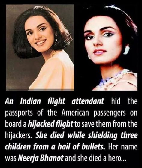 Neerja Bhanot | Faith in Humanity Restored | Faith in humanity restored, Faith in humanity, Humanity restored Disney Secrets, Facts Funny, Human Kindness, Faith In Humanity Restored, Touching Stories, Humanity Restored, Photoshoot Idea, Sweet Stories, Random Facts