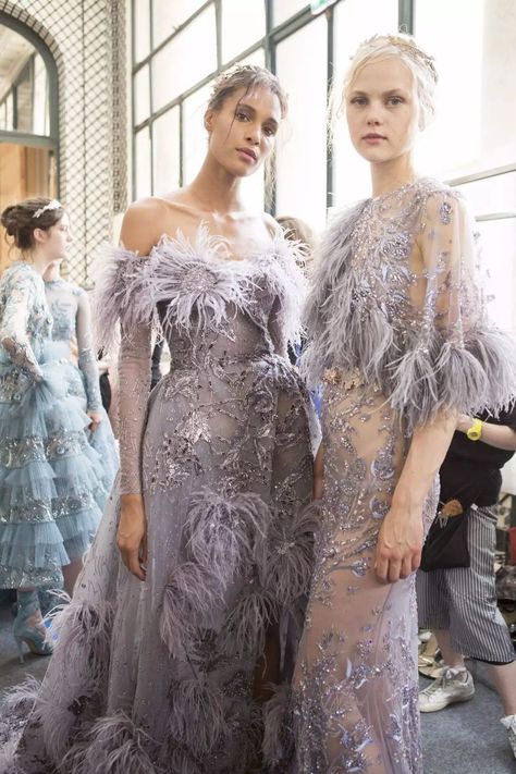 Wedding Trend Alert! Ostrich feather wedding dresses are currently all the rage - no wonder we are seeing so many celebs sport the look too! From intricate bodice appliques to romantic twirly skirts, this haute couture wedding inspiration is just what the doctor ordered. And in so much color! See our 35 favorite feather wedding dress styles on #ruffledblog now. Wedding Dress With Feathers, Feather Gown, Zuhair Murad Haute Couture, Fashion Campaigns, Lela Rose, Supermodels Runway, Couture Wedding, Zuhair Murad, Best Wedding Dresses