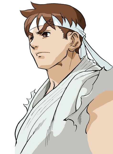 Ryu Street Fighter Zero, Street Fighter Alpha, Street Fighter, Concept Art, Art Gallery, Anime, Art