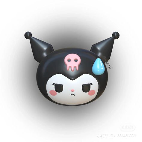 3d Kuromi, Kuromi Icon, 헬로키티 배경화면, Ios Emoji, Photo Cutout, Iphone Stickers, Arte 8 Bits, Paint Brush Art, Hd Anime Wallpapers