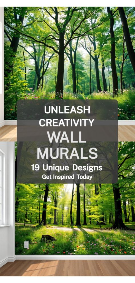 Artistic wall murals Jungle Wall Mural Diy, Wall Murals For Home, Subtle Wall Mural, Outdoor Wall Murals Backyards, Wallpaper Murals Statement Wall, Hand Painted Murals For Home, Cool Wall Murals, Cityscape Mural, Window Wall Mural