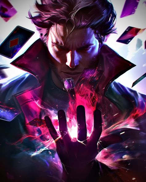 Naor Doroni | Gambit — Generated/created by @the.artful.ai with Midjourney Niji 6 — Inspired by Marvel Comics — #ai #aiart #aiartcommunity #midjourney… | Instagram Marvel Gambit, Gambit Xmen, Gambit Marvel, Rogue Gambit, Marvel Xmen, Comics Marvel, Marvel Comics Art, Xmen, X Men