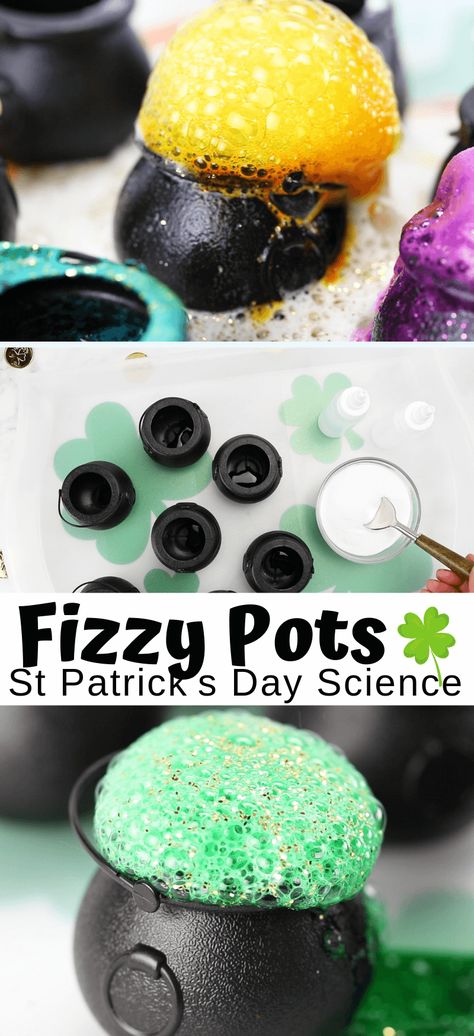 St Patricks Activities, Sant Patrick, March Crafts, St Patricks Crafts, St Patricks Day Crafts For Kids, St Patrick Day Activities, March Activities, St. Patrick’s Day, Science Activities For Kids