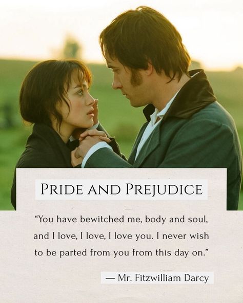 Darcy & Elizabeth || 📌 Pin Credit: @PinterestJothika 🏷 Tags: #janeausten #aesthetic #quotes #bookstoread #words #historicromance #darcy #elizabeth #prideandprejudice #minimal Darcy And Elizabeth Quotes, Me Darcy Quotes, Elizabeth And Darcy, Mr Darcy And Elizabeth, Jane Austen Movies, Darcy And Elizabeth, Pride And Prejudice 2005, Jane Austin, Matthew Macfadyen