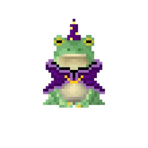 Pixel Frog, Art Frog, Easy Pixel Art, String Crafts, Cool Pixel Art, Video Game Design, Pix Art, Pixel Art Design, Watch Wallpaper