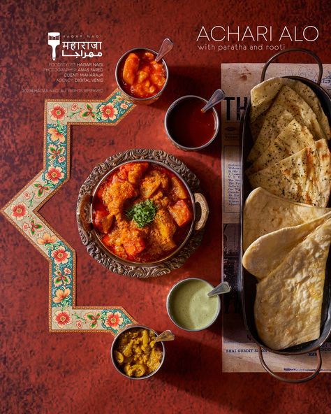 Indian Food Poster Design, Indian Food Logo, Indian Food Poster, Masala Packaging, Logo Design Graphics, Indian Food Photography, Sony A7riii, Photography Food Styling, Food Videography