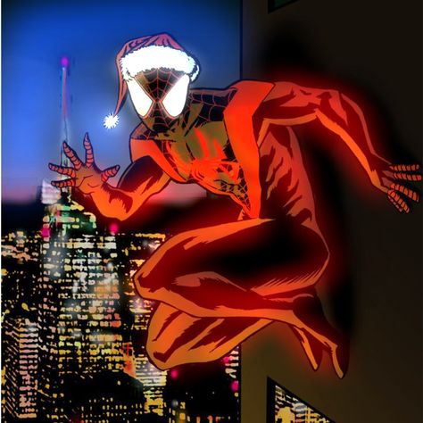 Miles Morales Christmas Icon, Miles Morales Christmas, Christmas Pfp, Comic Pictures, Christmas Icons, Miles Morales, Spiderman Art, Spiderman, Avatar