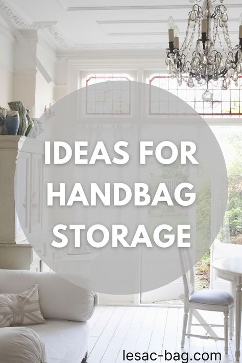 Ideas for handbag storage in your home. Purse Organizer Ideas, Handbag Storage Ideas Small Spaces, Handbag Storage Ideas, Storage Ideas Small Spaces, Bag Storage Ideas, Storage Ideas For Small Spaces, Hanging Purses, Purse Storage, Organizer Ideas