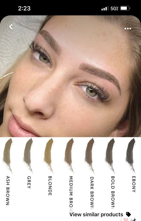 Cosmetic Tattoo Eyebrows, Mircoblading Eyebrows, Eyebrow Before And After, Permanent Makeup Eyeliner, Permanente Make-up, Blonde Eyebrows, Eyebrow Hacks, Permanent Makeup Eyebrows, Permanent Eyebrows