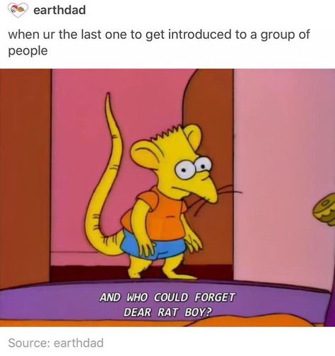 Weird Tumblr, Funny Photo Memes, Buzzfeed Articles, Rat Boy, New Funny Memes, Posca Art, The Simpson, Memes Sarcastic, Memes Hilarious