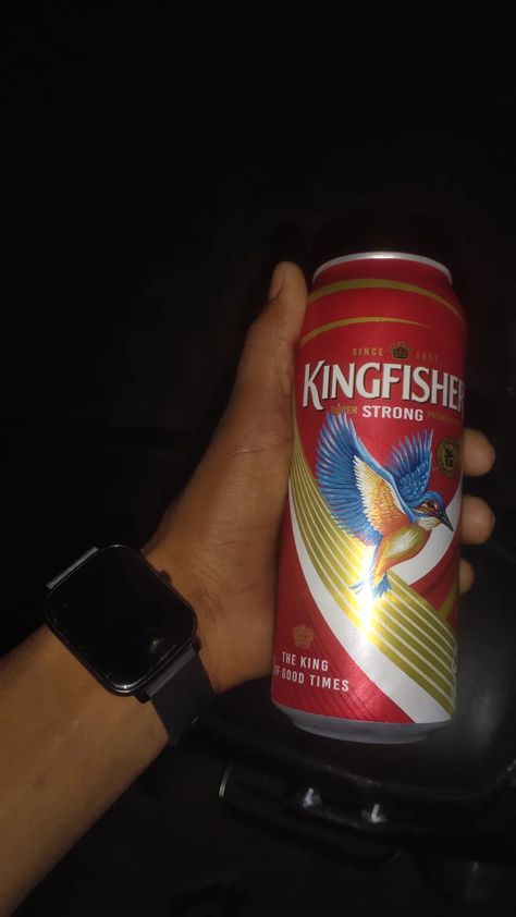 King fisher lover King Fisher Beer, Daaru Party Pic, Attitude Bio, Ceremony Outfit, Party Pic, King Fisher, Haldi Ceremony Outfit, Maa Image, Attitude Bio For Instagram