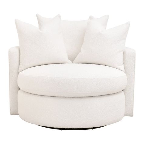 Lourne Petite Swivel Sofa Chair Swivel Sofa, Small Throw Pillows, Large Throw Pillows, Mdf Plywood, Accent Seating, Deep Frame, Loungers Chair, Chair And A Half, Sleeper Chair