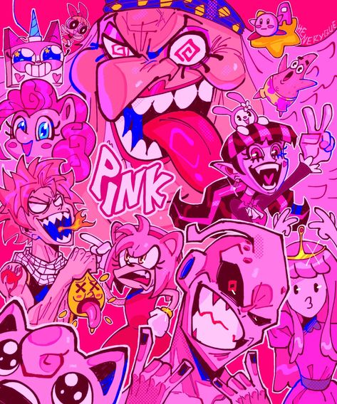 PINK 🩷 Wich colors next ? . . . #onepiecefanart #onepiecedraw#mangaart #mangafanart #fanartmanga #onepiecemanga #bigmom #majinbuu #buu #fairytail #pink Art Background Ideas, Background Drawing Ideas, Pink Characters, Pink Pictures, Colorful Characters, Random Character, Pen Art Work, Graffiti Style Art, Cartoon Profile Pictures