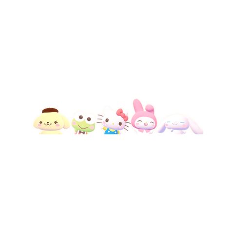 Sanrio Group Photo, All Sanrio Characters Together, Sanrio Characters Icons, Sanrio Layout, Sanrio Ios, Sanrio Logo, Sanrio Widget, Sanrio Png, Sanrio Icons