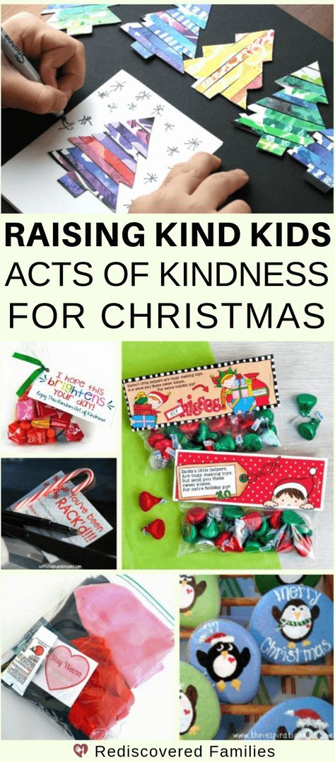 Christmas Acts Of Kindness, Holiday Service Projects, Christmas Service Projects, Christmas Crafts And Activities, Christmas Kindness, Service Projects For Kids, Kindness For Kids, Practice Kindness, Show Kindness