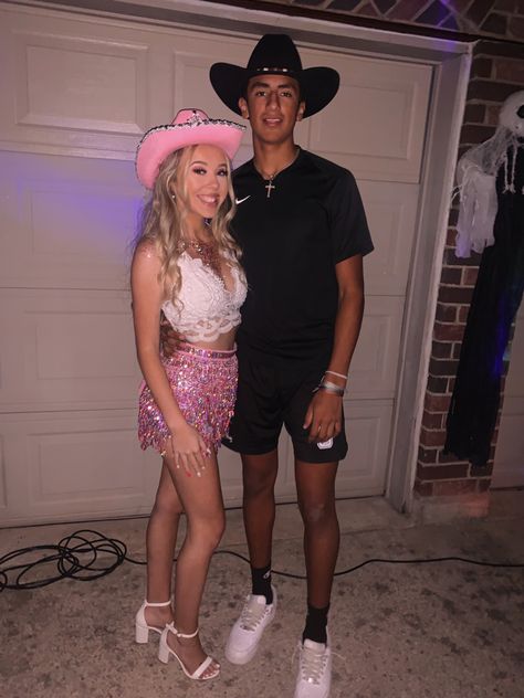 Space Cowboy Costume Couple, Cowboy Cowgirl Couple Costume, Cowboy Couple Costume, Space Cowboy Costume, Girls Party Outfits, Cowboy Costume, Box Costumes, Girl Couple, Cowboy Girl