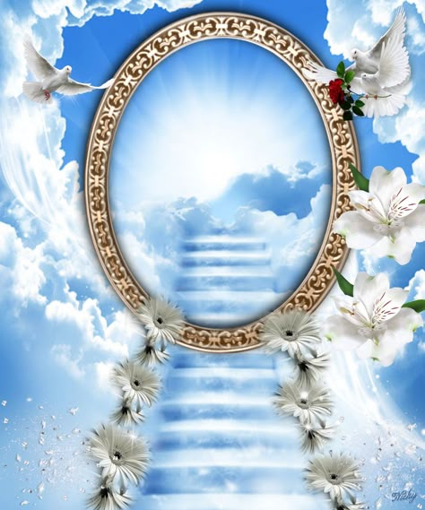 Vertrouw Op God, Heaven Images, Heaven Pictures, Heaven Wallpaper, Happy Heavenly Birthday, Foto Frame, Memory Pictures, Birthday In Heaven, Sublimation Ideas Projects Inspiration