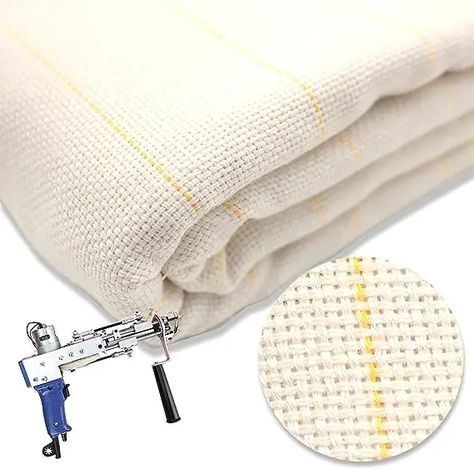 Charmkey Upgraded Primary Monk Cloth For Tufting Gun Rug Tufting Fabric Carpet Tufting Cloth - Buy Tufting Cloth,Tufting Fabric,Monk Cloth Product on Alibaba.com Punch Needle, Large Size, Needlework, Sewing, Fabric