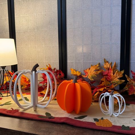 🍁 Celebrate the beauty of autumn with our 3D Printed Pumpkin Decorations! 🎃 Perfect for adding a touch of fall charm to your home, these pumpkins make stunning centerpieces and accents for any space. Available in multiple sizes, each pumpkin is meticulously 3D printed to showcase intricate details, making them a unique addition to your seasonal decor. Get yours here! - https://glnk.io/r56ln/maskedbandit3d #falldecor #pumpkindecor #autumnvibes #pumpkinseason #fallcenterpiece #3dprinteddecor... 3d Printed Pumpkin, Pumpkin Decorations, Job Ideas, Pumpkin Seasoning, Fall Centerpiece, Pumpkin Decorating, Fall Vibes, Intricate Details, 3d Printed