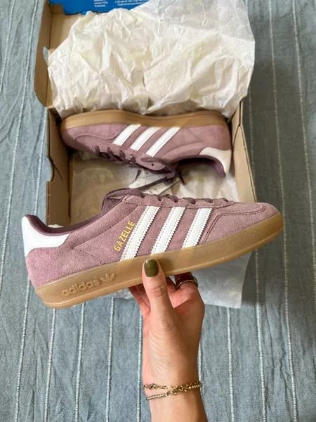 adidas Originals Gazelle Indoor … curated on LTK Tan Gazelle Adidas Outfit, Gazzeleadidas Outfit, Adidas Gazelle Indoor Outfit, Bright Sneakers, Gazelle Adidas, Adidas Gazelle Indoor, Adidas Originals Gazelle, Early Fall Outfits, Early Fall