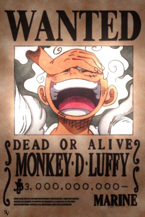 Crystal Character, Monkey D Luffy Gear 5, Posters Anime, Crystal Illustration, One Piece Wallpaper, Wanted Poster, Luffy Gear 5, Gear 5, Monkey D Luffy