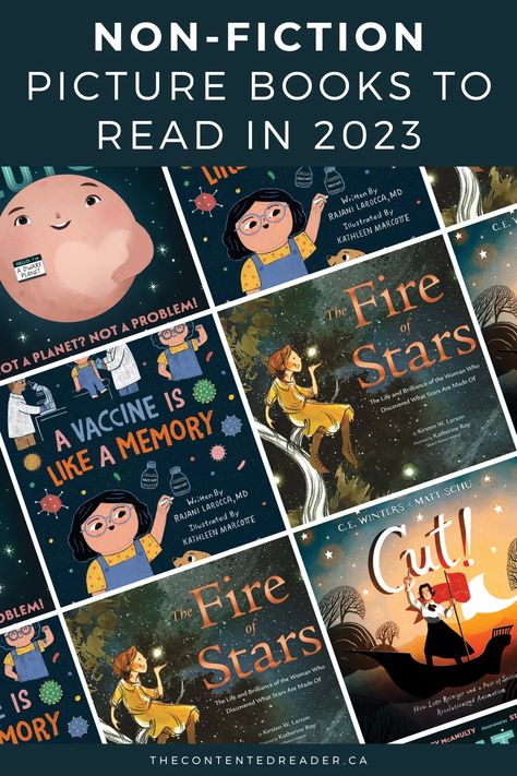 Non-fiction picture books are always so much fun to read — they're entertaining and educational. These 30 new non-fiction picture books for 2023 are the ones I'm most excited for and I think you'll love them too! #booklist #kidlit #picturebooks #nonfiction Books For 2023, Books To Read In 2023, Picture Books For Kids, Fiction Books For Kids, 2023 Books, Fiction Books To Read, Non Fiction Books, Picture Books Illustration, Childrens Books Illustrations