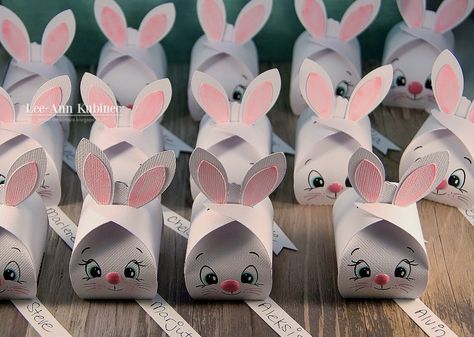 Peachy Keen Stamps, Bunny Treats, Peachy Keen, My Place, Origami Art, Place Card, Hi Everyone, Treat Boxes, Place Cards