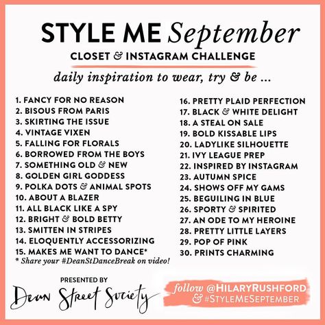 “We are back w #StyleMeSeptember!  Reach for the same outfit 2-3x a week? Shake up habit grooves + start wearing more of the closet you've invested in w…” Quiz About Me, Pareto Principle, Business Mind, Elegant Office Wear, Average Woman, Fashion Challenge, November Challenge, Quarter Moon, Wardrobe Challenge