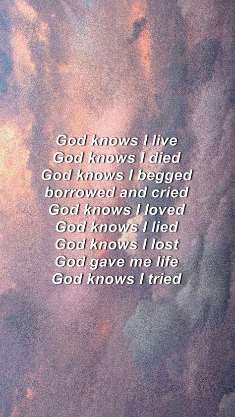 Lana Del Rey//God knows i tried. God Knows I Tried, Quotes About Moving On From Friends, Tattoo Quotes For Men, Lana Del Rey Lyrics, Cute Wallpapers Quotes, About Quotes, Social Determinants Of Health, Friendship Quotes Funny, Boy Quotes