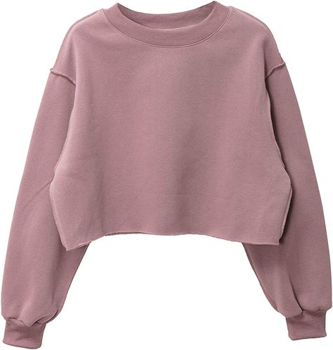 Cute Crop Hoodies, Crop Pullover, Women Sweatshirt, Loose Long Sleeve, Harajuku Streetwear, Crop Top Casual, Oversize Women, Pullover Fleece, Cropped Tops