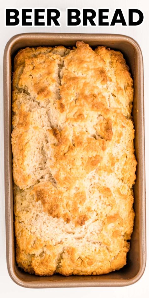 Beer Bread Recipe Tastefully Simple, Tastefully Simple Beer Bread, Beer Cheese Bread, Honey Beer Bread, Beer Bread Mix, Beer Bread Easy, Alfredo Sauce Recipe Easy, Bread Booze Bacon, Beer Bread Recipe