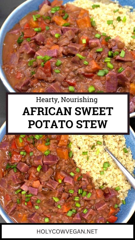 African Sweet Potato Recipes, African Sweet Potato Soup, Carrot Sweet Potato Recipes, Stew With Sweet Potatoes, Current Recipes, African Stew, Sweet Potato Stew, Saturday Dinner, African Dishes