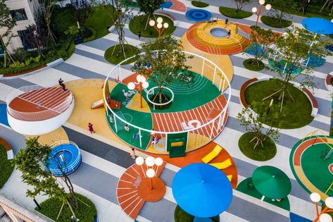 HORSELAND - 100architects Horse Land, Space Project, Chongqing China, Basic Geometry, Future Buildings, Space Projects, China Design, Kids Area, Chongqing