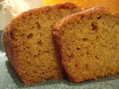 High-Altitude Pumpkin Bread | Food.com Pumpkin Spice Bread Recipe, Spice Bread Recipe, Sour Cream Banana Bread, Pumpkin Spice Bread, Spice Bread, Bisquick Recipes, Yogurt Flavors, Pumpkin Bread Recipe, Pumpkin Cream