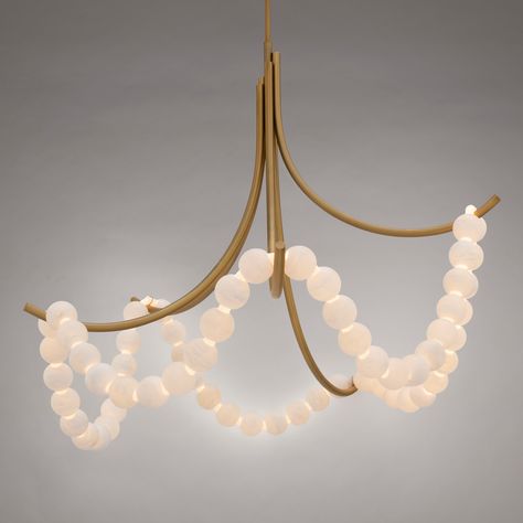 Parel – Modern Forms Alabaster Chandelier, Luxurious Lighting, Step Lighting Outdoor, Large Chandelier, Custom Fans, String Of Pearls, Outdoor Sconces, Ceiling Canopy, Mini Pendants