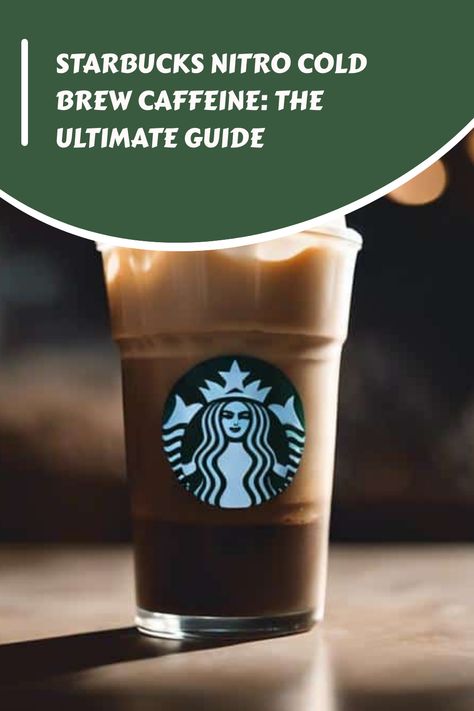 Uncover the mysteries behind Starbucks Nitro Cold Brew caffeine levels and discover what makes it a must-try for caffeine enthusiasts. Nitro Cold Brew Starbucks, Starbucks Nitro Cold Brew, Brew Stand, Nitro Coffee, Starbucks Store, Nitro Cold Brew, Coffee Concentrate, Dairy Free Alternatives, Coffee Varieties