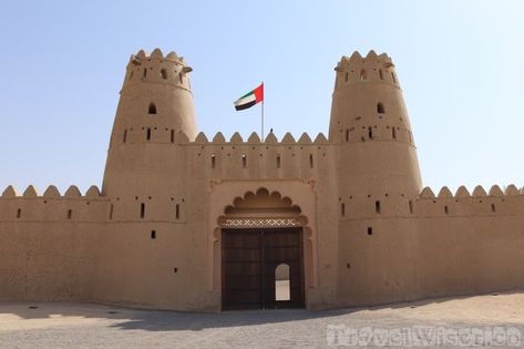 Al Jahili Fort, Al-Ain, UAE Ras Al Khaimah, Main Gate, Al Ain, Abu Dhabi, Fort, Travel Destinations, Travel Photography, Castle, Architecture