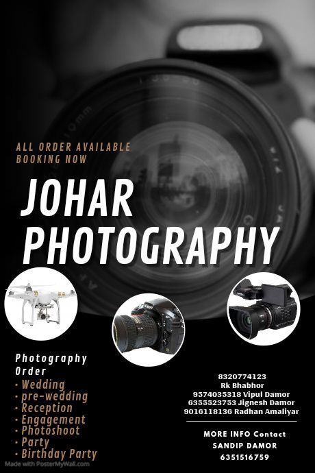 Photography Flyer Design Ideas, Photography Poster Design Ideas, Photography Ads Social Media, Best Photography Logos Graphic Design, Photography Visiting Cards Design, Photography Card Design, Photography Fliers, Photography Visiting Card, Photography Flyer Design